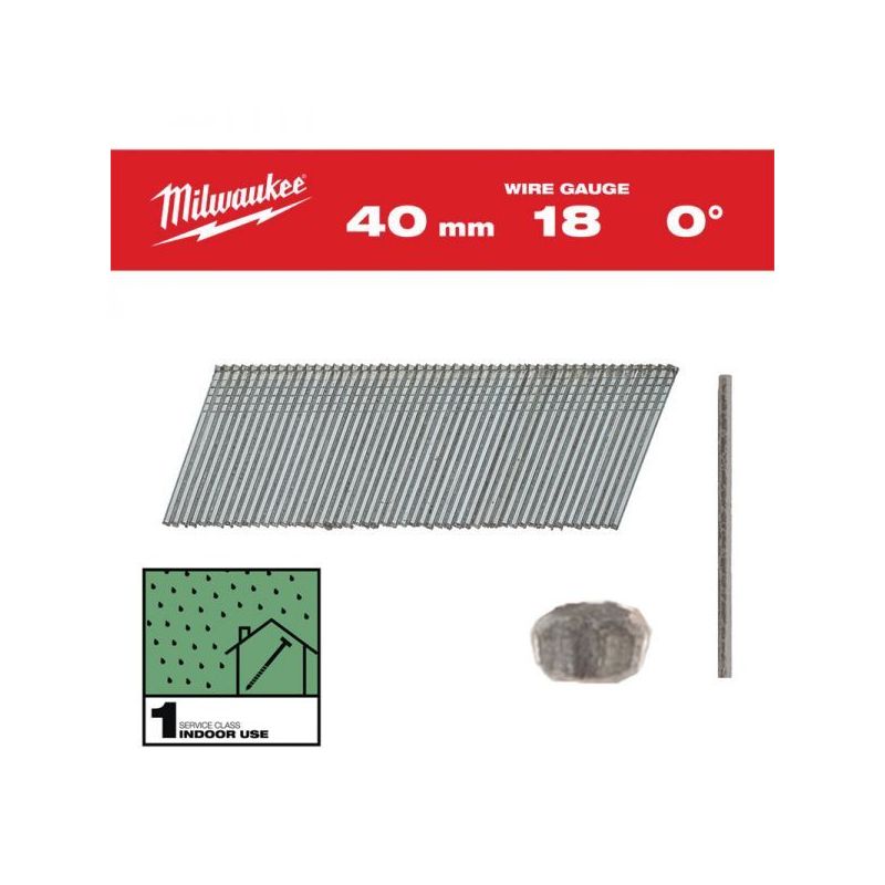 ČAVLI MILWAUKEE 18G 40MM 5000KOM 4932492554 Cijena