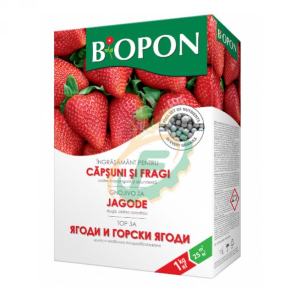 GRANULIRANO GNOJIVO ZA JAGODE - BIOPON 1KG Cijena