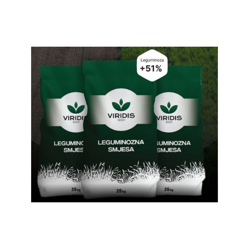 LEGUMINOZNA SMJESA VIRIDIS 55% 25/1 Cijena